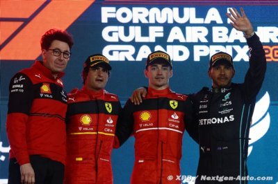Binotto explique pourquoi il est monté sur le podium à Bahreïn