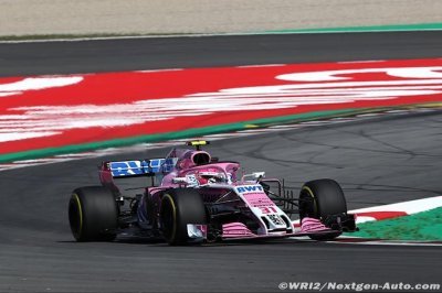 Douche froide pour Force India en qualifications