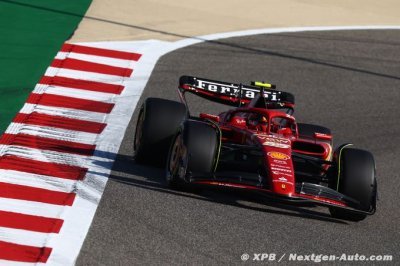 Bahreïn, EL3&nbsp;: Sainz en tête d’une séance ultra-serrée