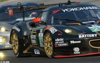 Un tracé de Road America peu propice à la Lotus Evora AJR