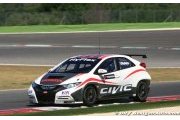 Track testing begins on the Civic WTCC