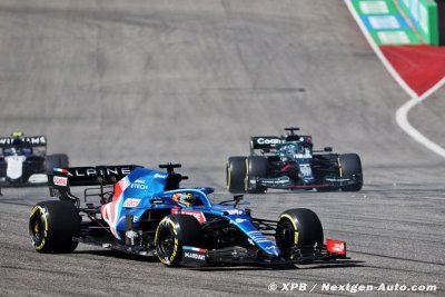 Alpine F1 repart bredouille des États-Unis