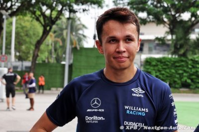 Albon est ’aussi en forme’ que possible avant Singapour