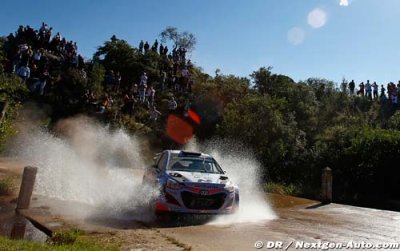 Hyundai makes promising start with four-car entry at fast and furious Rally Poland