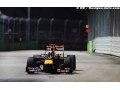 Vettel sets Singapore alight