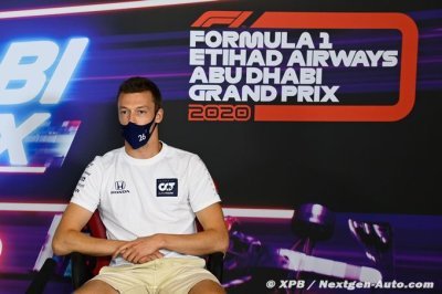 Daniil Kvyat vise déjà un retour en F1 en 2022