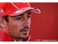 Leclerc : 'Aucun doute' sur le fait que Ferrari va 'dans la bonne direction'
