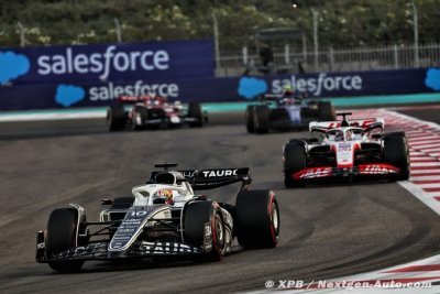 Fin de saison sans points pour Gasly et Tsunoda à Abu Dhabi