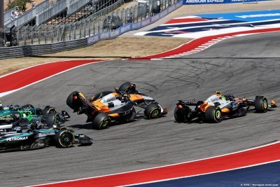 Crash au départ du Sprint F1 à Austin&nbsp;: Norris et Piastri éliminés&nbsp;! (+ vidéo)