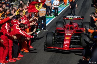 Ferrari confirme ’ses progrès en termes de gestion des pneus’