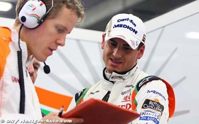 Force India se réjouit de la pluie annoncée