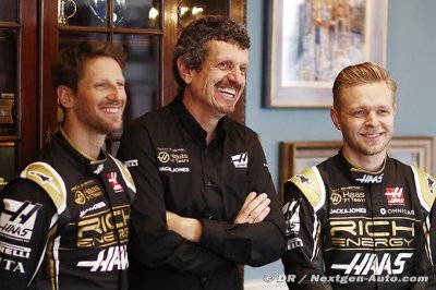 Haas drivers admit putting on weight for 2019