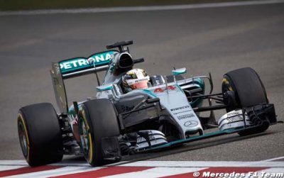 Hamilton est proche du week-end parfait en Chine