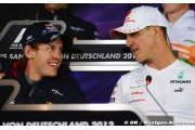 Schumacher heureux de ne pas avoir eu Vettel comme équipier !