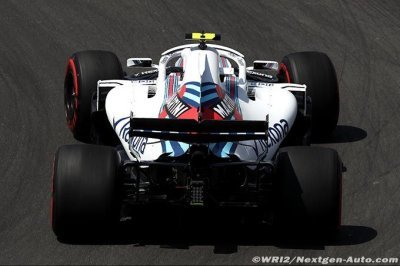 Les pilotes Williams en fond de peloton, comme prévu