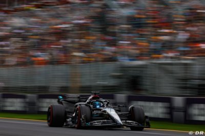 Russell&nbsp;: Nos résultats ne reflètent pas les efforts de Mercedes F1