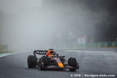 Grand Prix du Japon F1&nbsp;: Verstappen gagne et devient double champion du monde