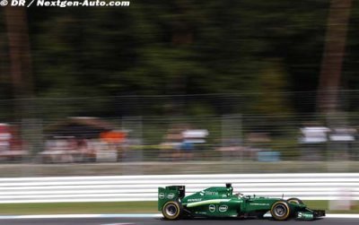FP1 & FP2 - German GP report: Caterham Renault