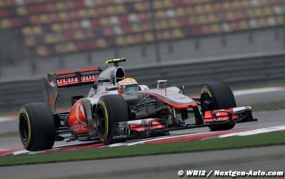 Hamilton sur le podium et en tête du championnat