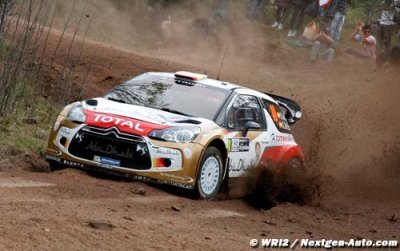 Dani Sordo pilotera la DS3 WRC n°3 au Wales Rally GB