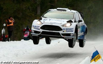Solide performance pour le team M-Sport en Suède