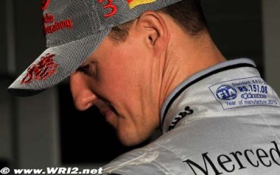 Les espoirs s’amenuisent de jour en jour pour Schumacher