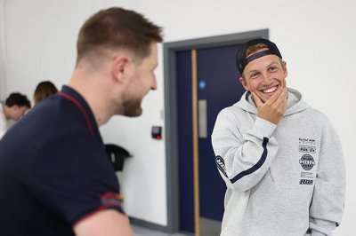 Lawson a effectué son premier jour chez Red Bull Racing