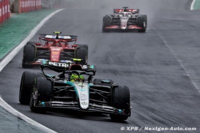 Mercedes F1&nbsp;: Les réglages au centre des difficultés de Hamilton