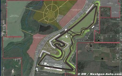 Work currently stopped at 2012 US GP venue
