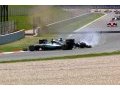 Lauda, Wolff disagree over Mercedes crash