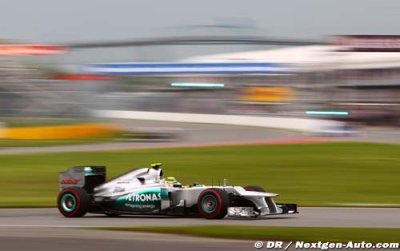 Rosberg doit se contenter de la 6ème place