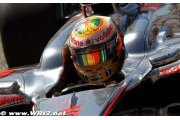 Hamilton thinks small title lead 'strange'