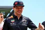 Verstappen ne s'intéresse pas au classement des pilotes