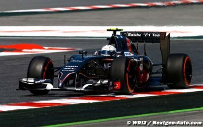FP1 & FP2 - Spanish GP report: Sauber Ferrari