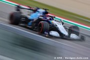 Deux Williams en Q2, Russell presque surpris de battre Latifi
