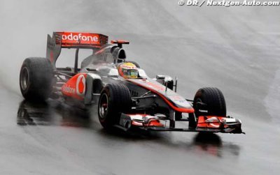 Pirelli : McLaren quickest in Korea on intermediate tyres