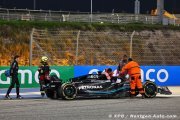 Comportement étrange, panne : la 'difficile' journée de Mercedes F1