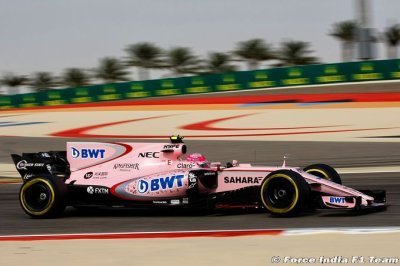 Force India unhappy with driver names on cars