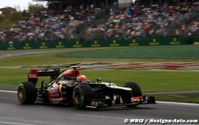 Romain Grosjean pleased with improved performance
