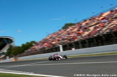Force India&nbsp;: Perez agréablement surpris, Ocon frustré 