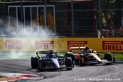 Huitième, Norris a été piégé par la vitesse de pointe d'Albon