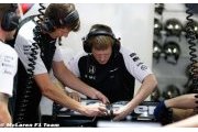 McLaren a dû travailler pendant les fêtes de fin d'année