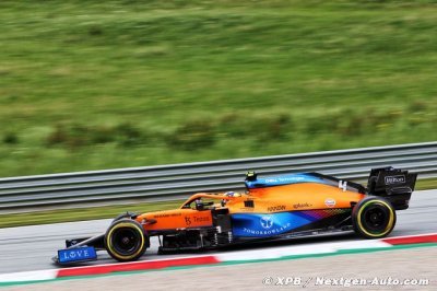 McLaren a travaillé sur la base du week-end dernier en Autriche