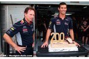 La petite faiblesse de Webber...