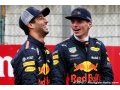 Ricciardo et Verstappen décrivent leur amitié née au fil des années