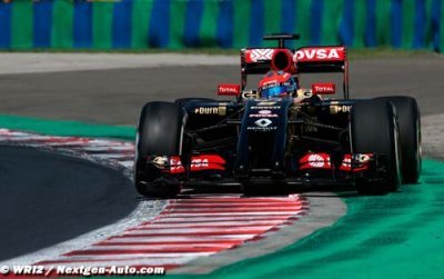 Qualifying - Hungarian GP report: Lotus Renault