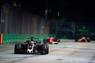 Haas entre satisfaction et déception après Singapour