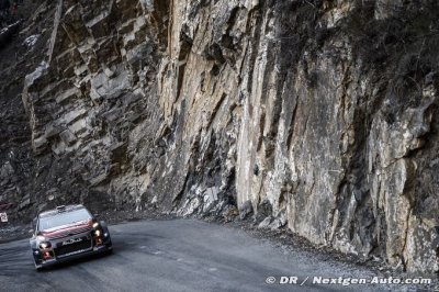 Full-strength line-up of Citroën C3 WRCs at Tour de Corse