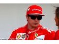 Raikkonen ne pense pas à l'option de son contrat Ferrari