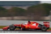 Vettel : Nous y allons pas à pas avec la Ferrari SF15-T